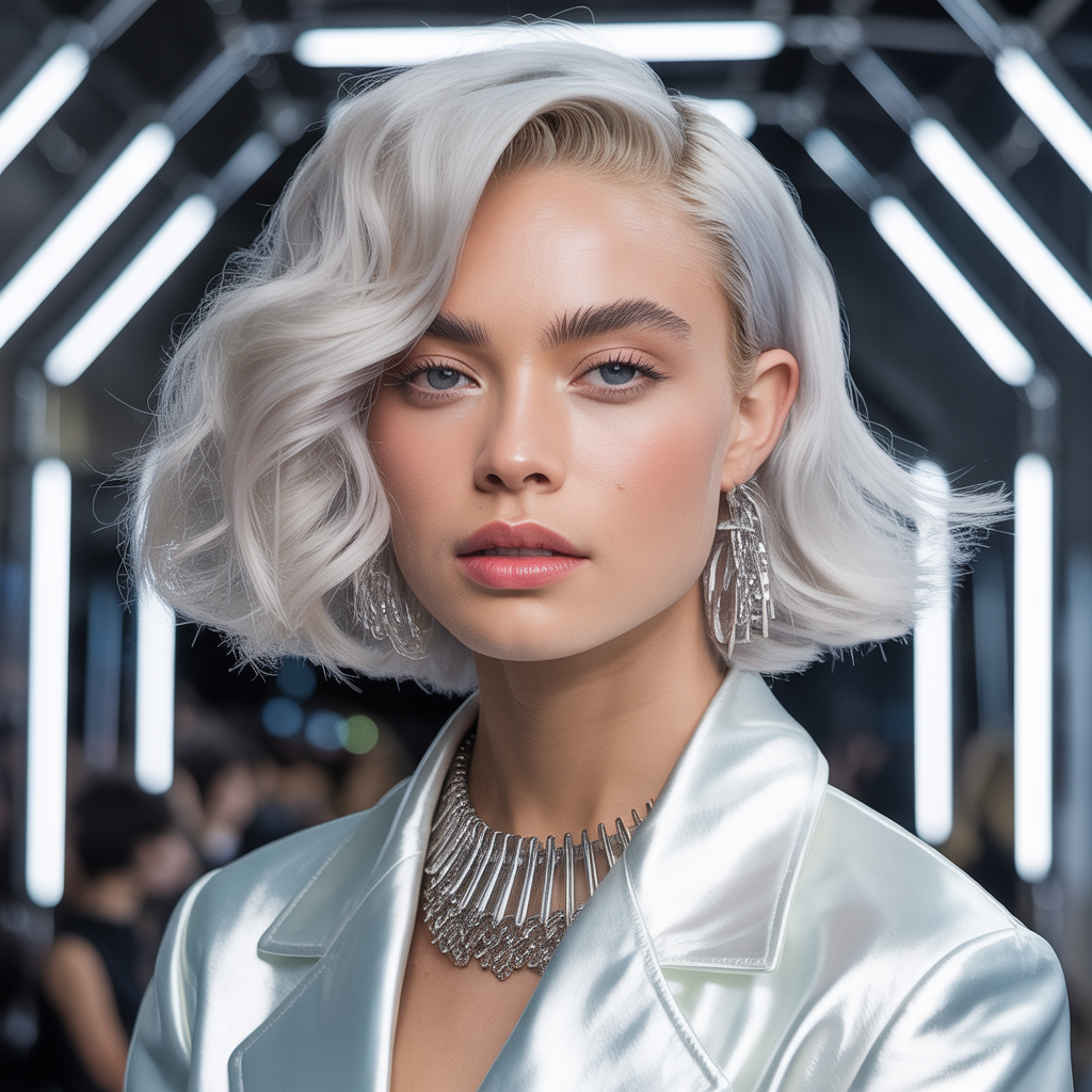 platinum blonde hairstyles