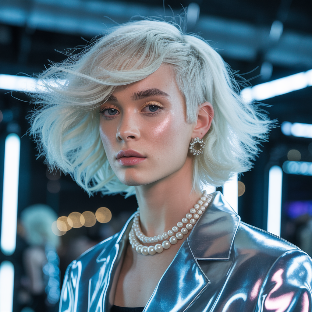 platinum blonde hairstyles