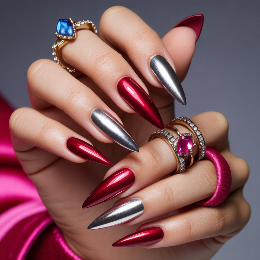 pointed nails