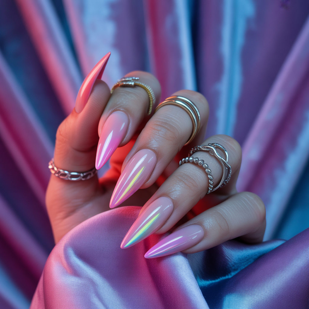 pointed nails