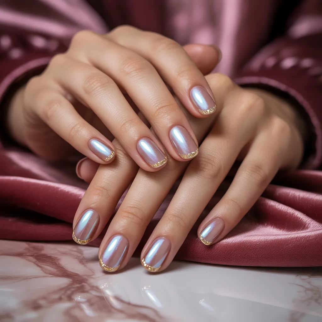 press on nails with builder gel