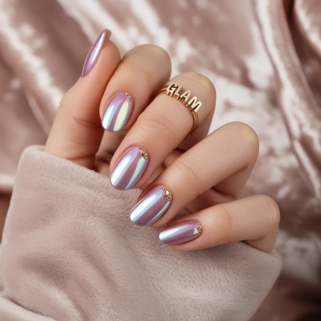 press on nails with builder gel