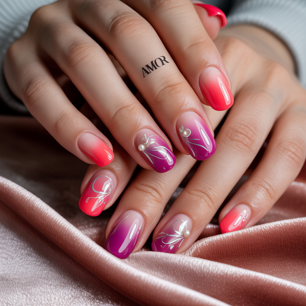 press on nails with builder gel