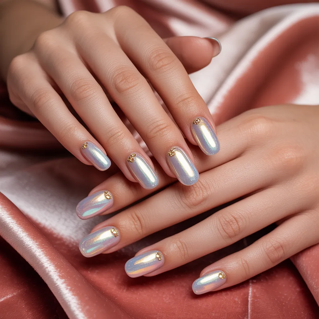 press on nails with builder gel