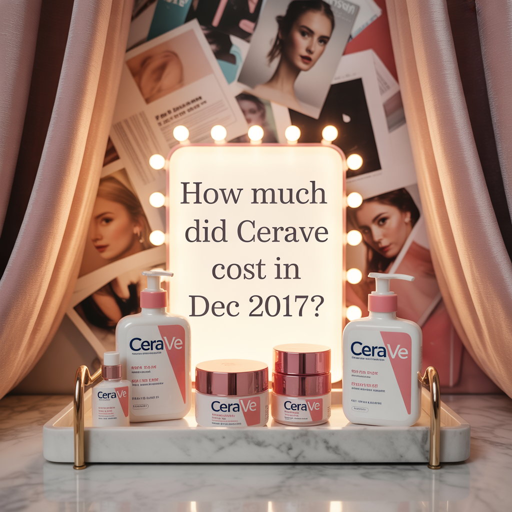quiz how much did cerave cost in dec 2017