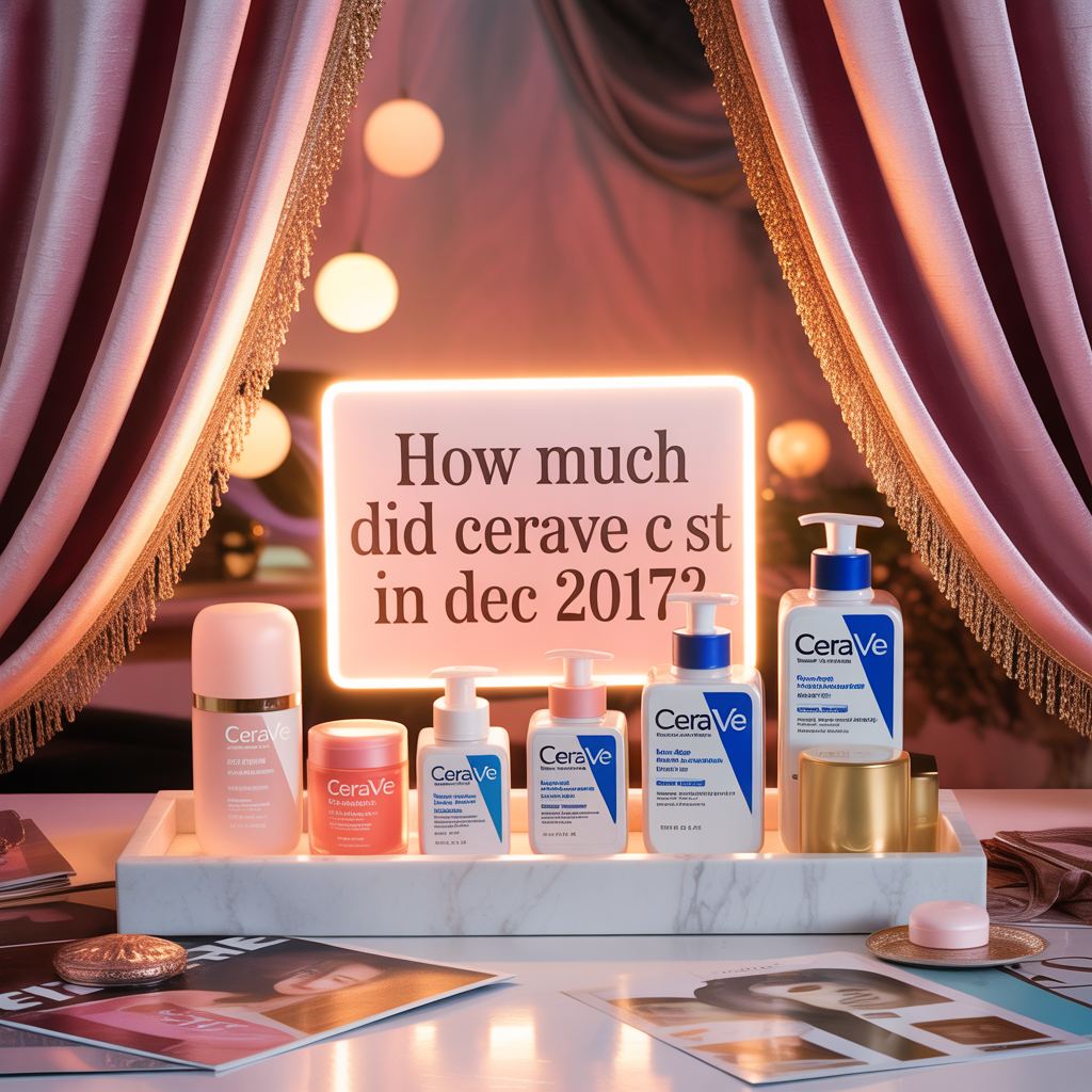 quiz how much did cerave cost in dec 2017