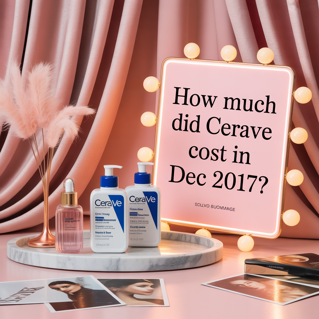 quiz how much did cerave cost in dec 2017