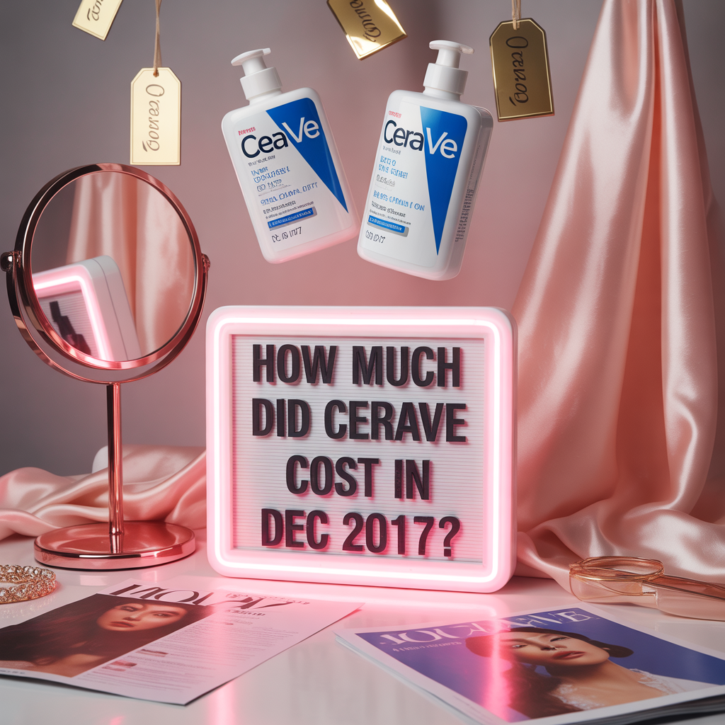 quiz how much did cerave cost in dec 2017