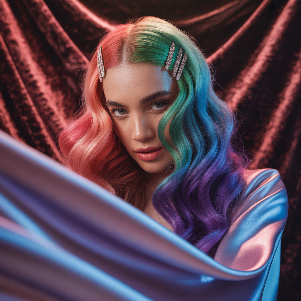 rainbow hairstyles