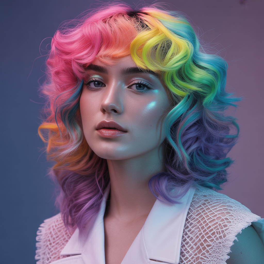 rainbow hairstyles