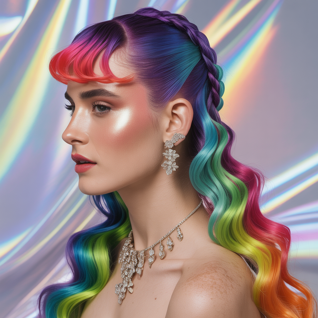 rainbow hairstyles