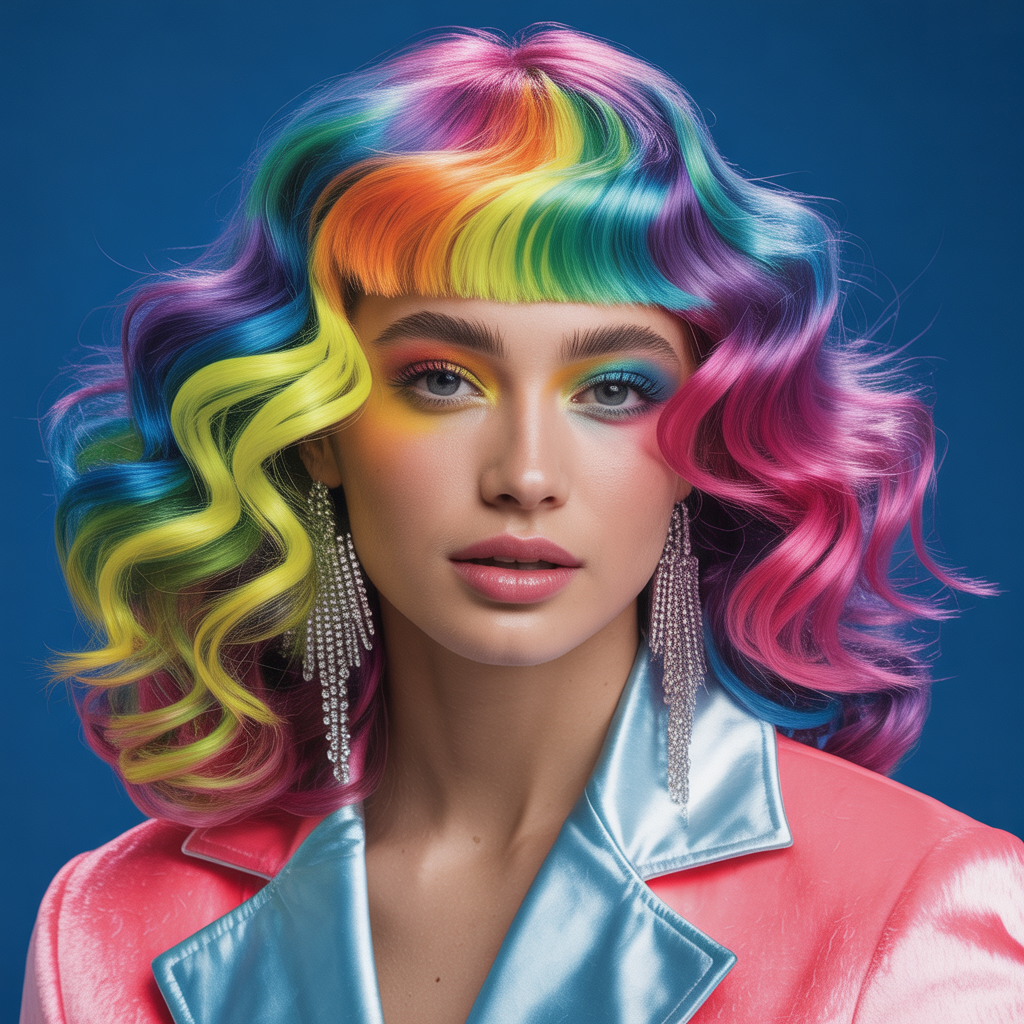 rainbow hairstyles