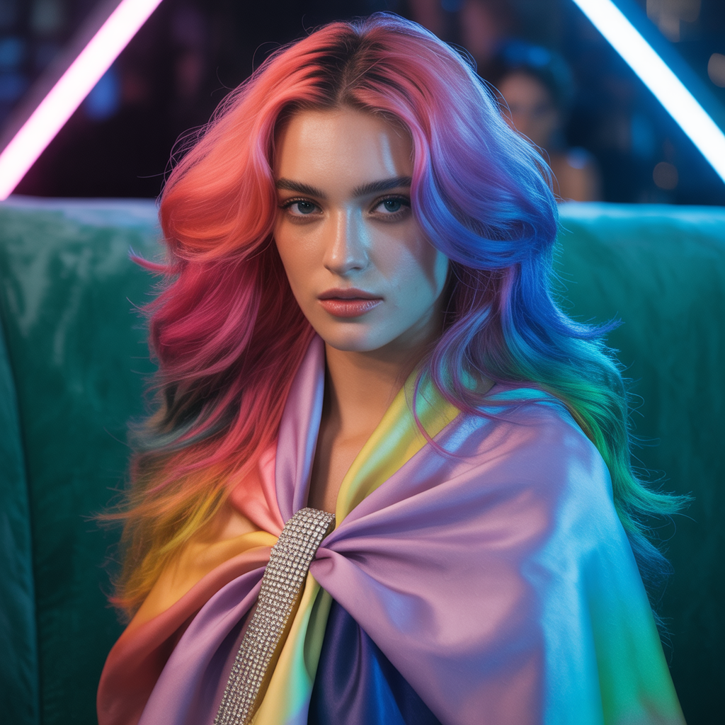 rainbow hairstyles