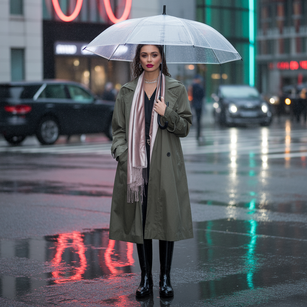 rainy day outfits