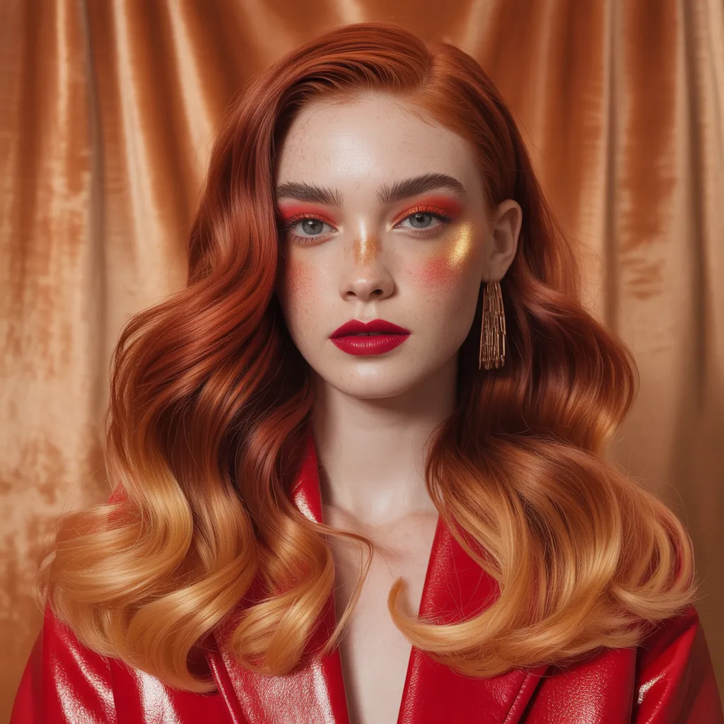 red hair color ideas