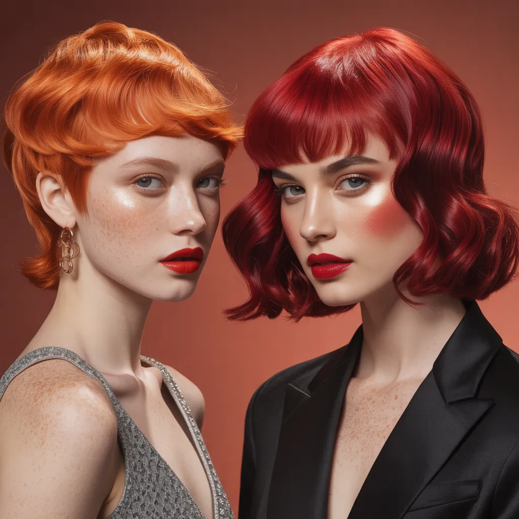red hair color ideas