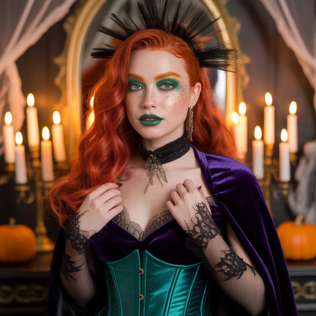 redhead halloween costumes
