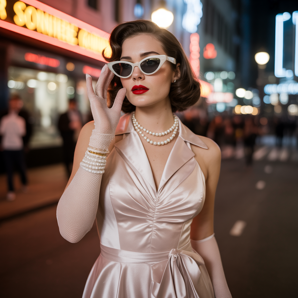 retro glamour outfits