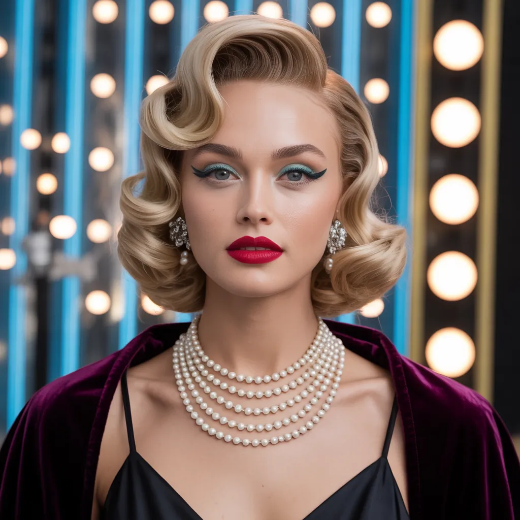 retro glamour outfits