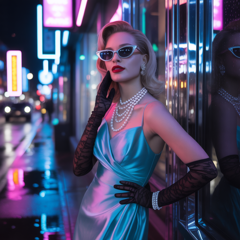 retro glamour outfits