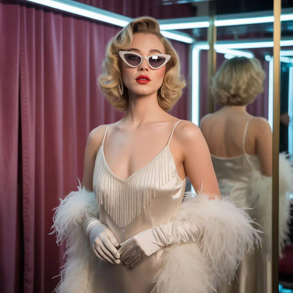 retro glamour outfits