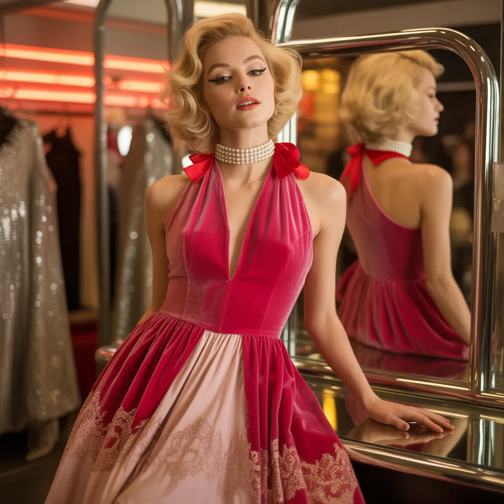 retro glamour outfits