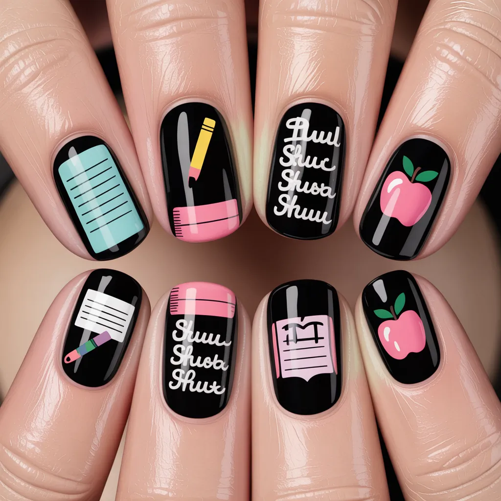 school nails
