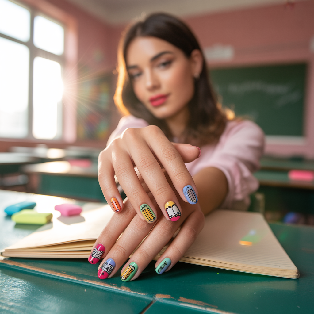 school nails