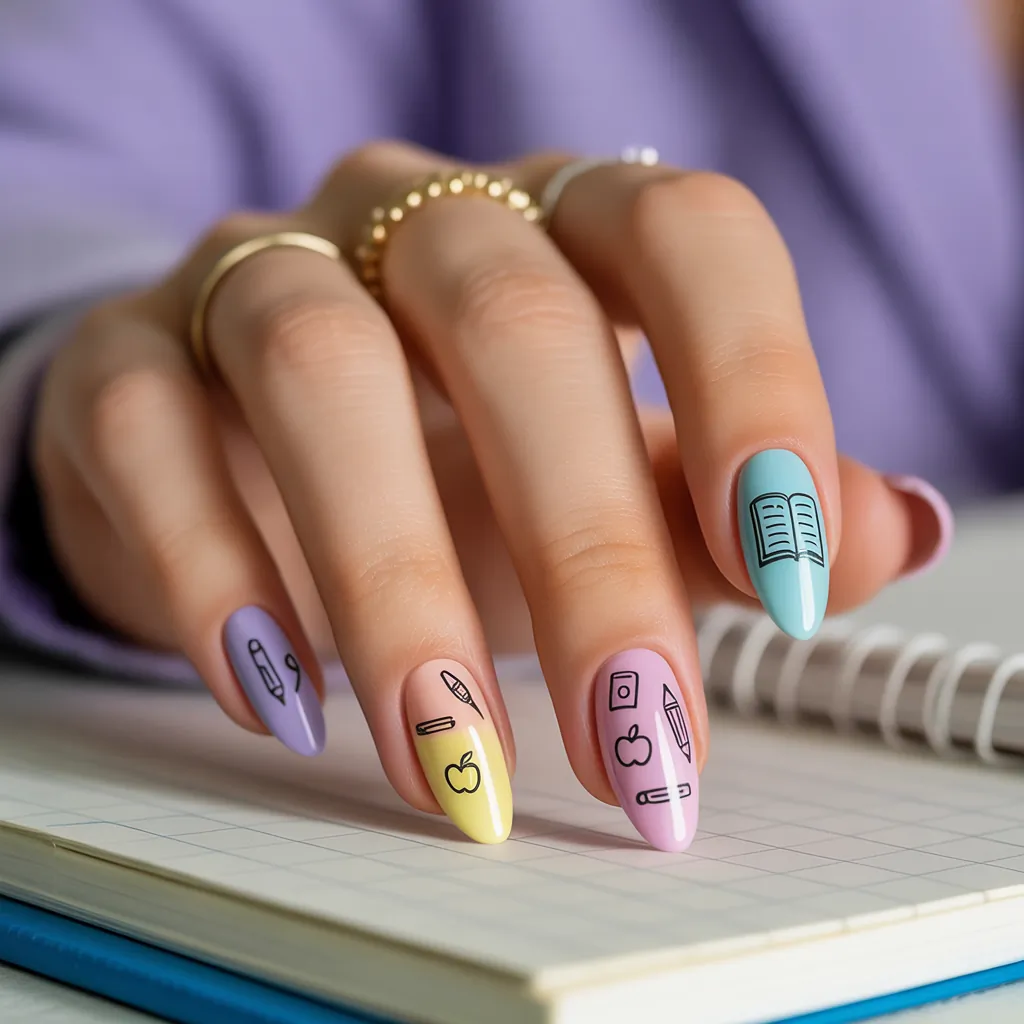 school nails