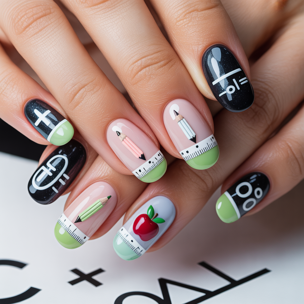school nails