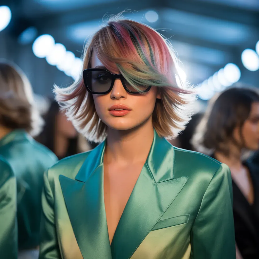 shag haircuts with bangs