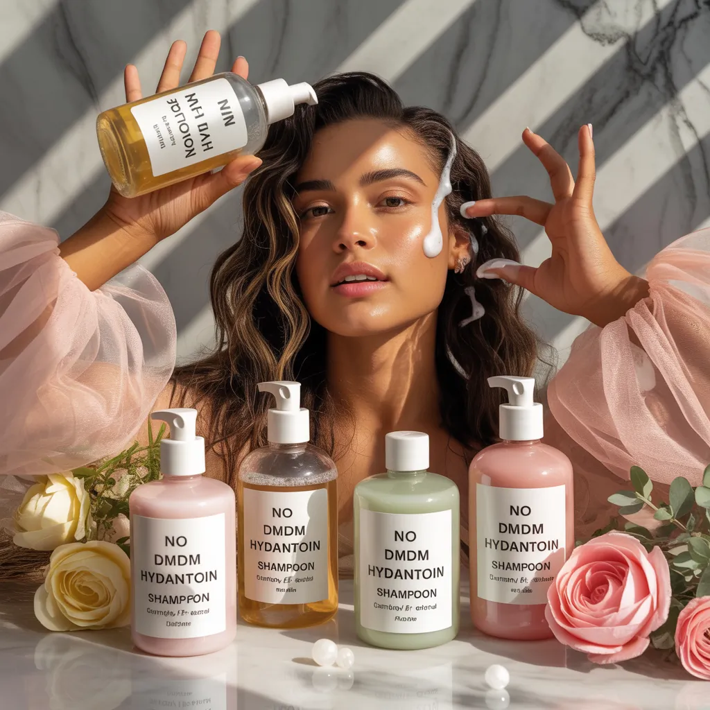 shampoos without dmdm hydantoin