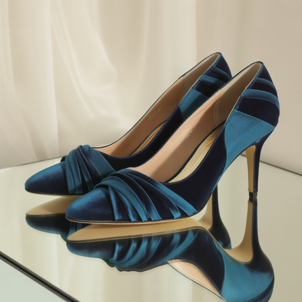 shoes navy blue