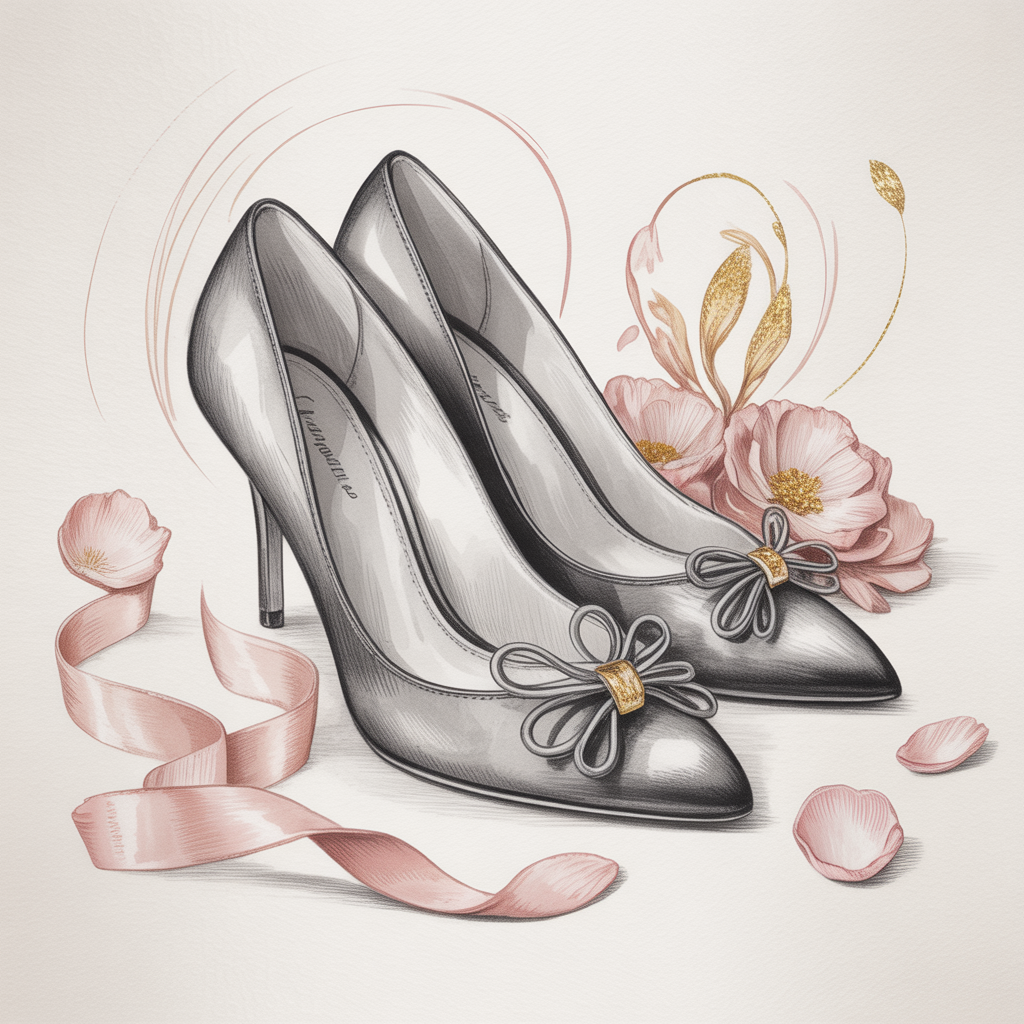 shoes sketch