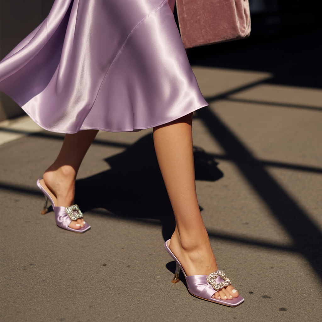 shoes to wear with a long skirt
