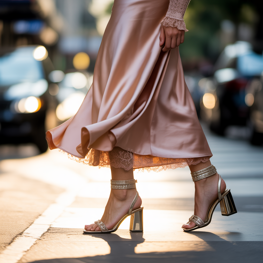 shoes to wear with a long skirt