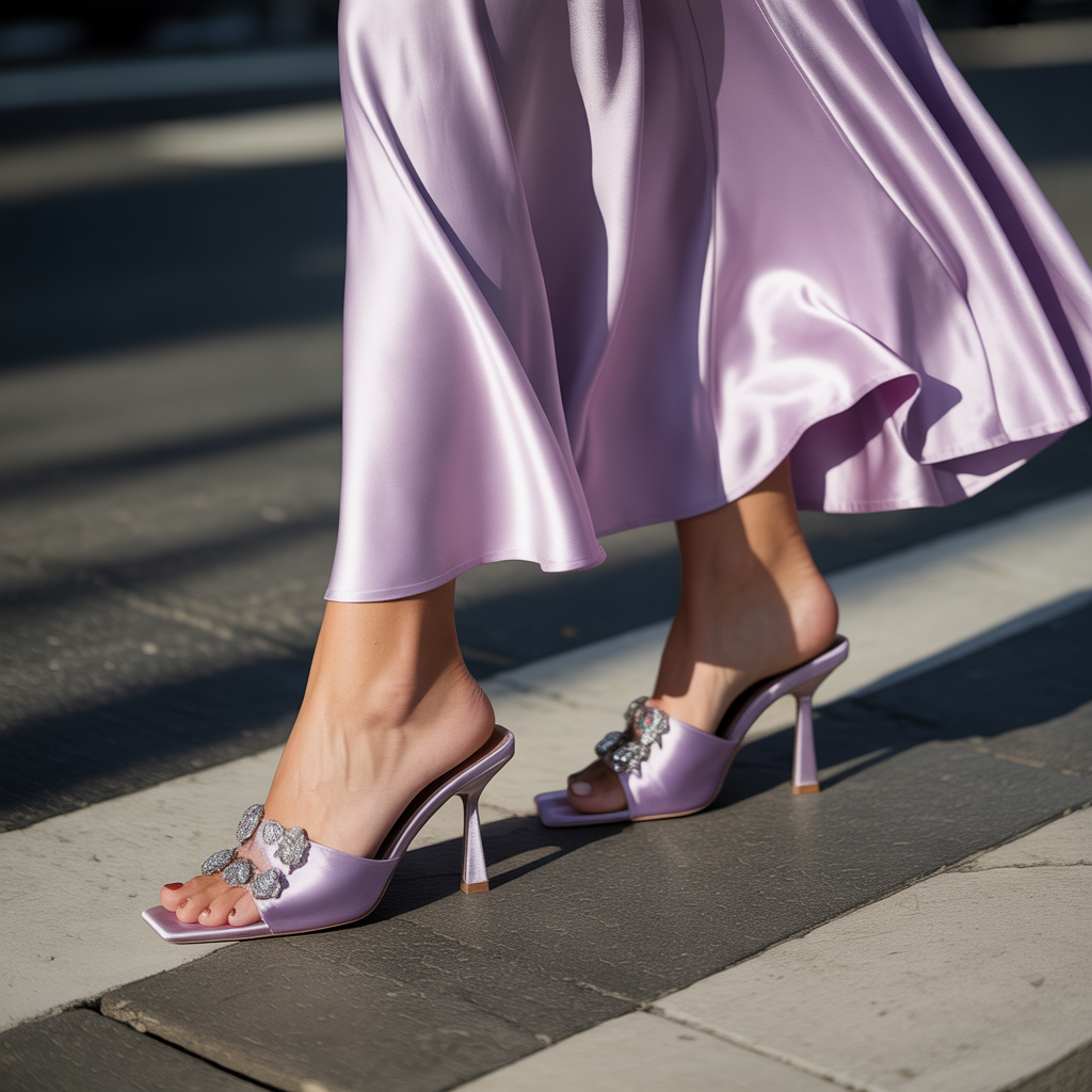 shoes to wear with a long skirt