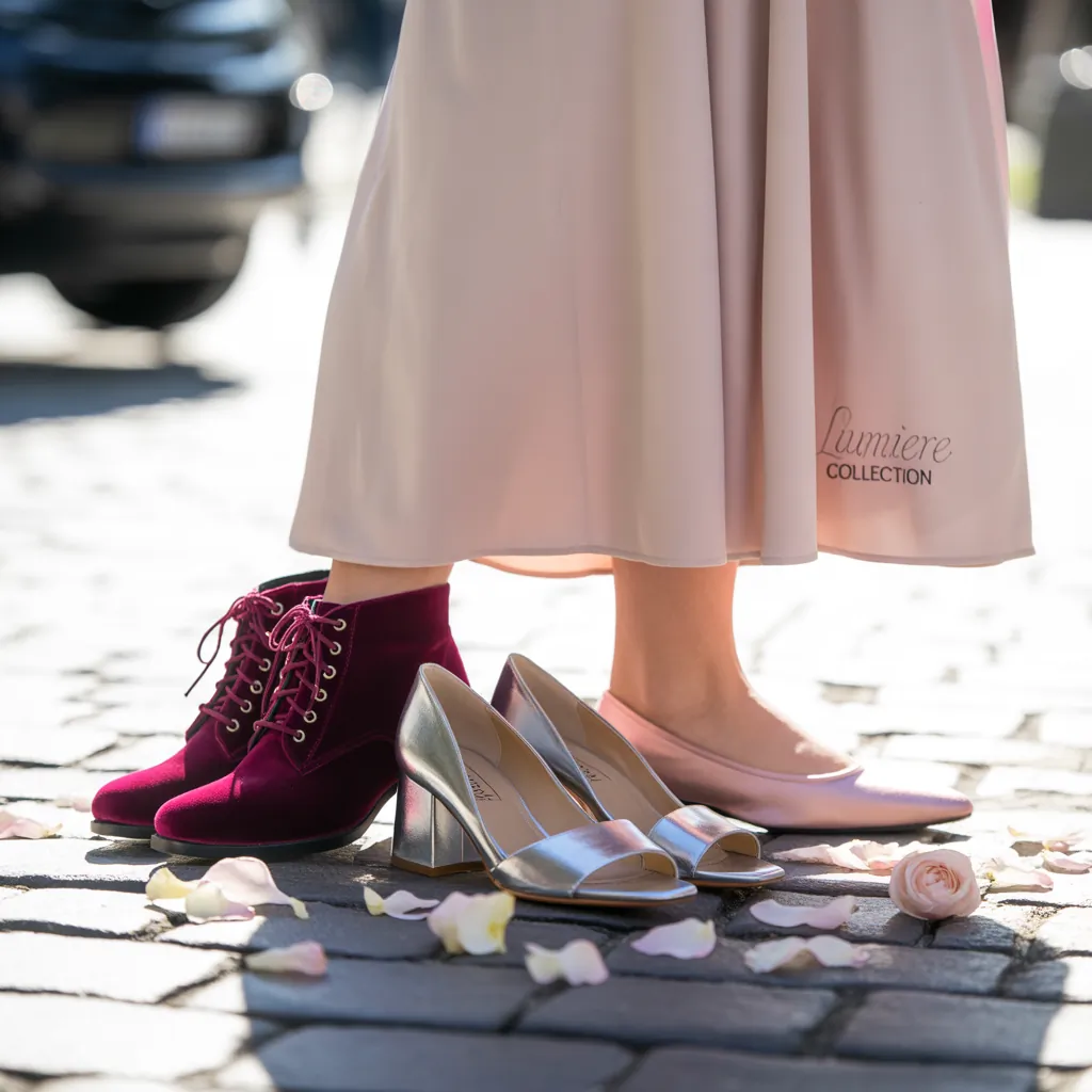 shoes to wear with a long skirt