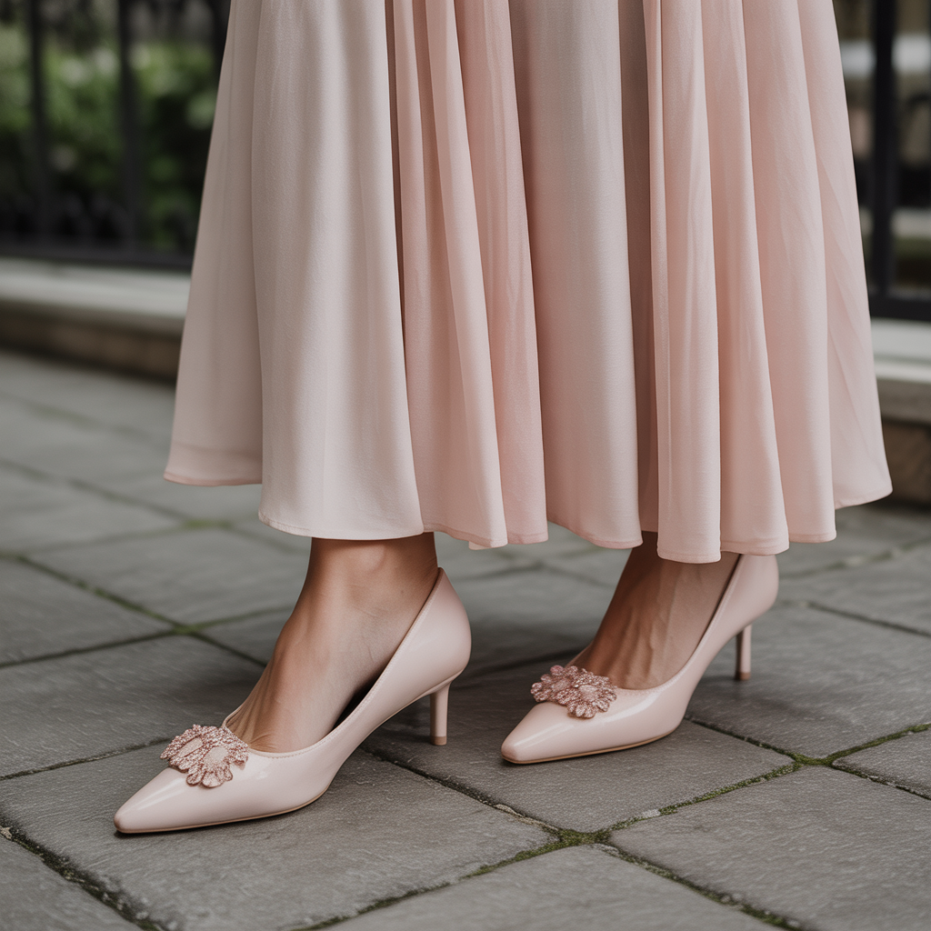 shoes to wear with a long skirt