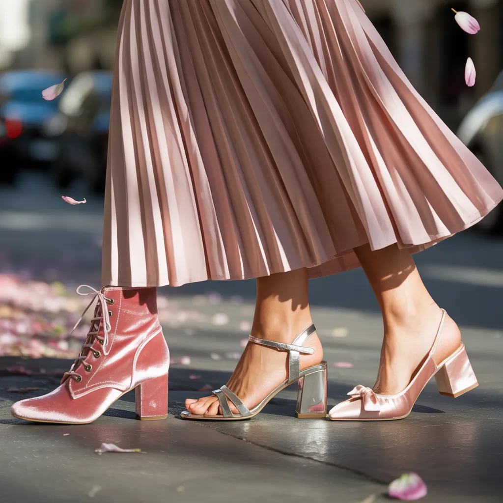 shoes to wear with a long skirt
