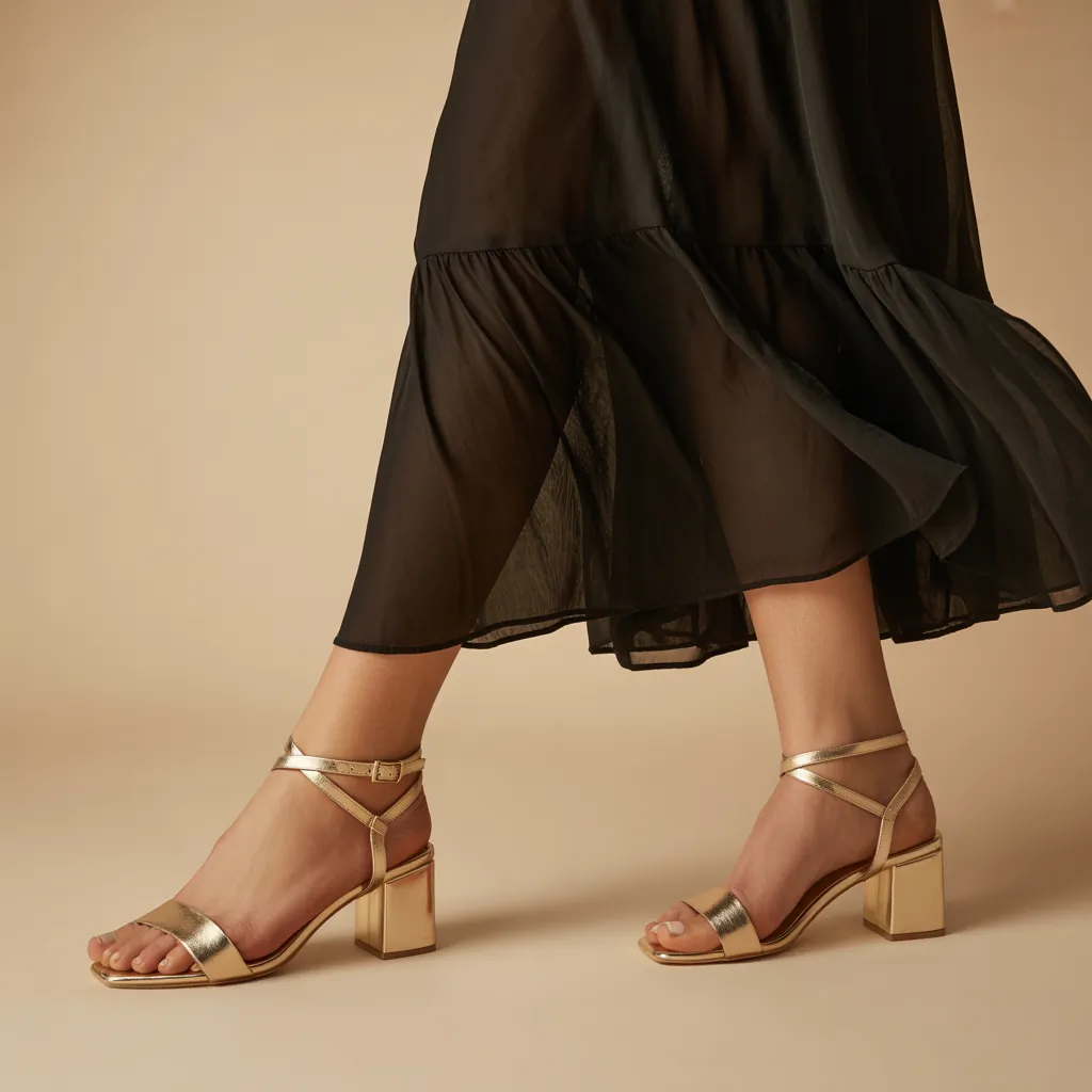 shoes to wear with a maxi dress