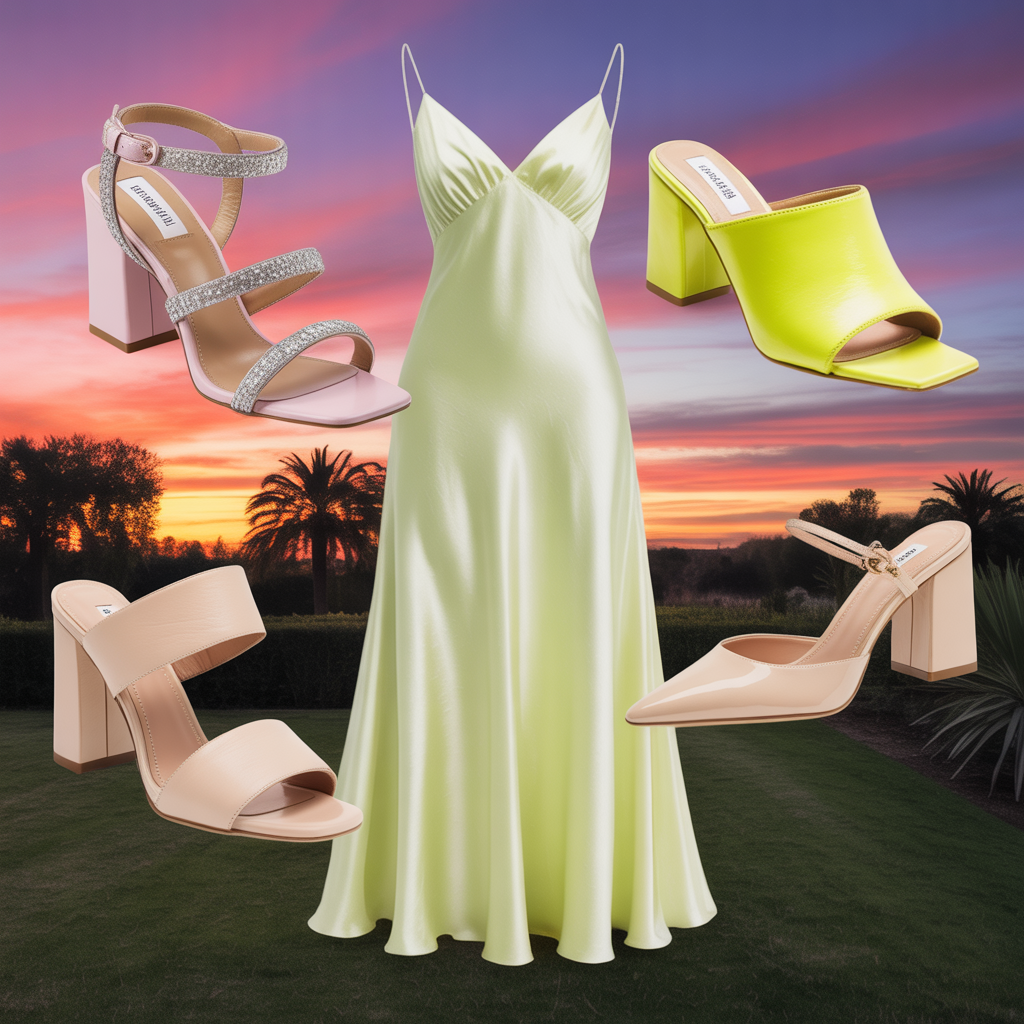 shoes to wear with a maxi dress