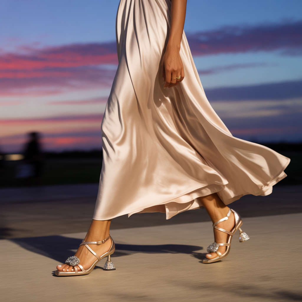 shoes to wear with a maxi dress