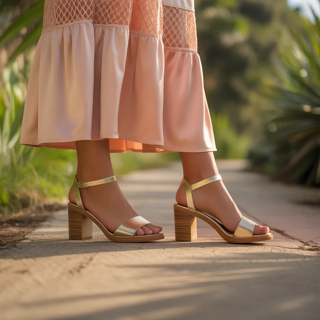 shoes to wear with a maxi dress