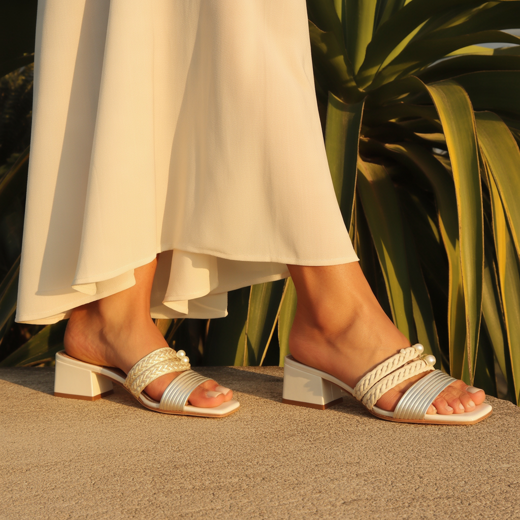 shoes to wear with a maxi dress