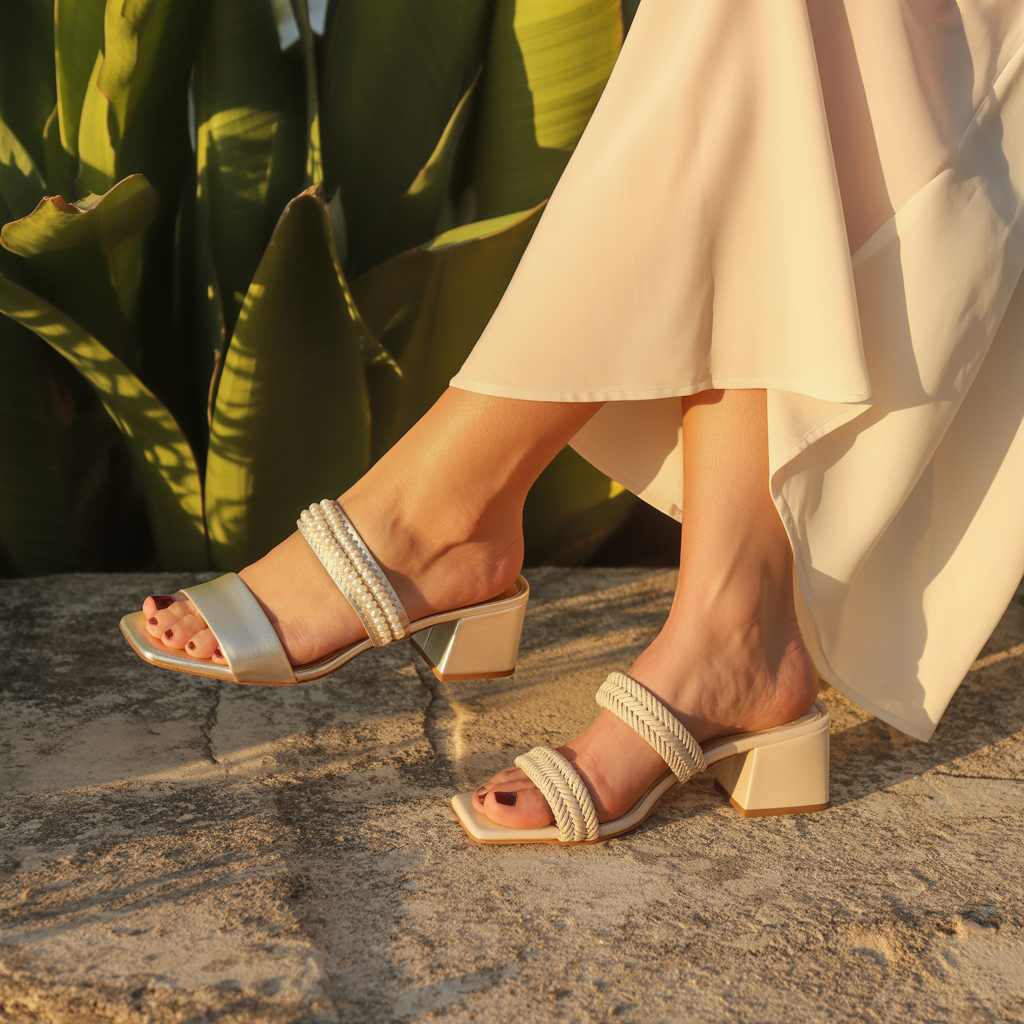 shoes to wear with a maxi dress