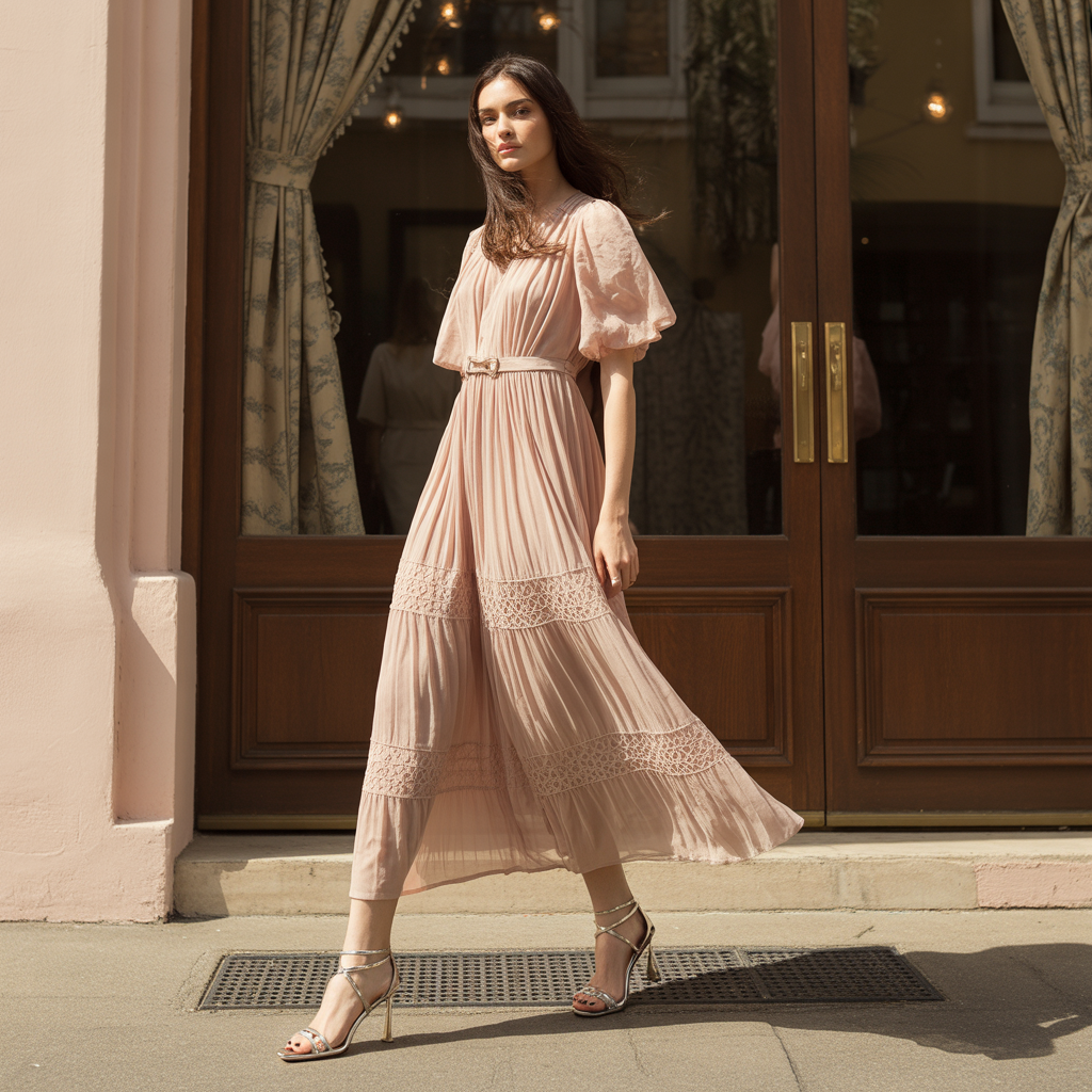 shoes to wear with a maxi dress