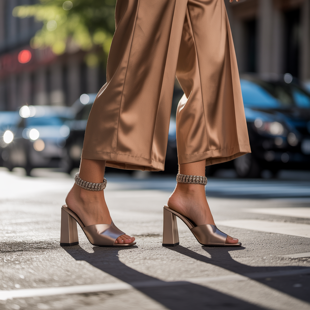 shoes to wear with wide leg pants