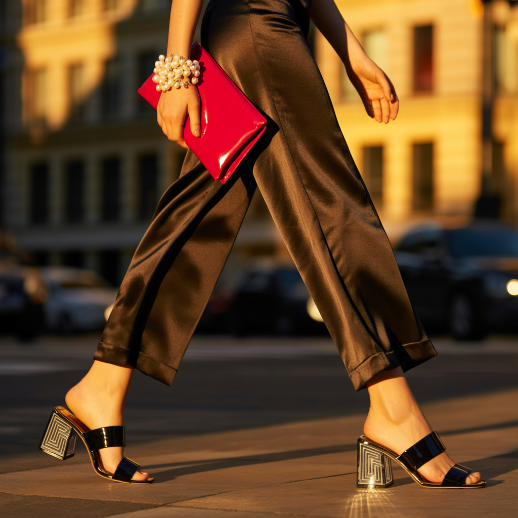 shoes to wear with wide leg pants