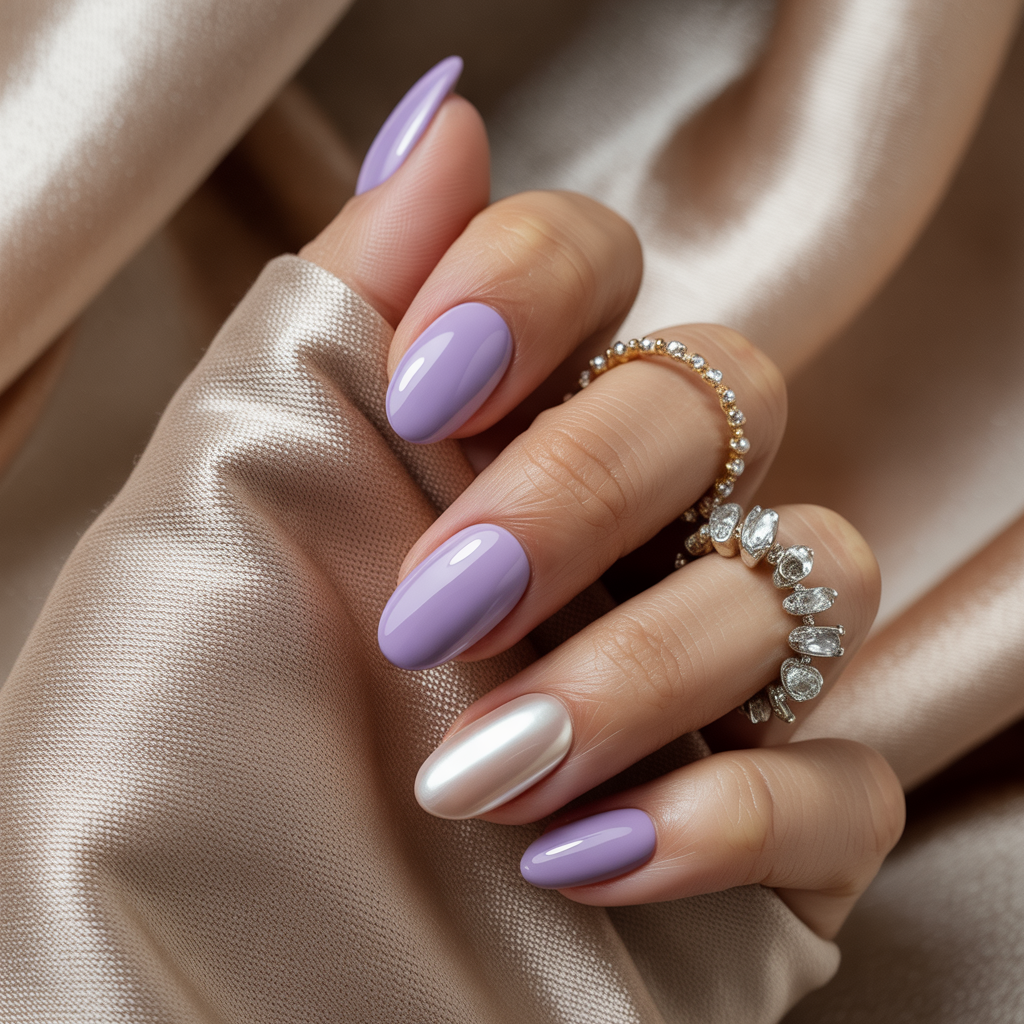 short almond nails